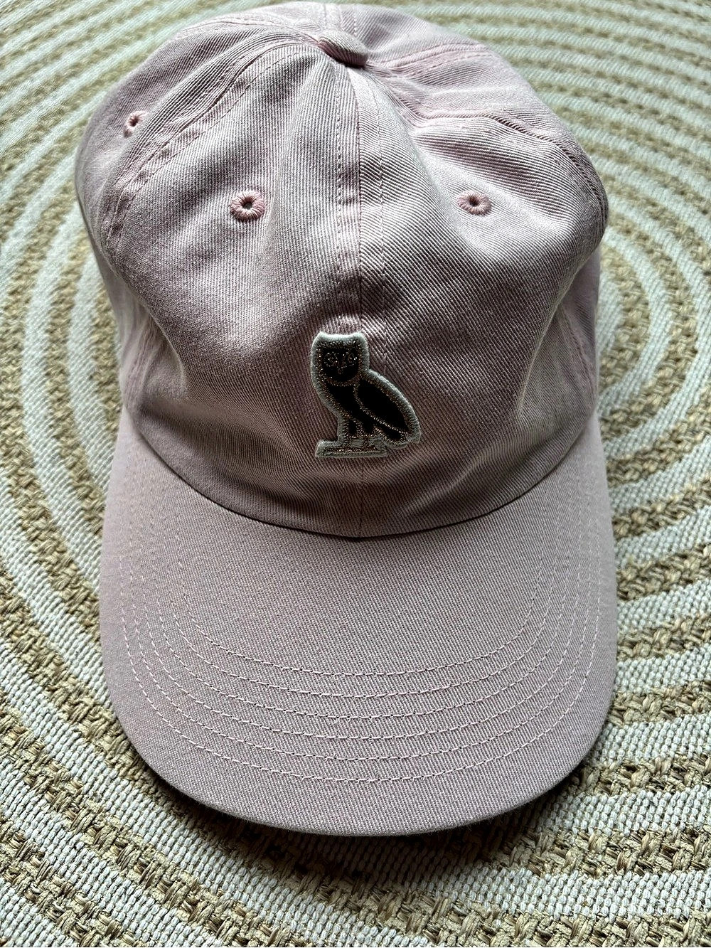 October's Very Own OVO Pink Owl Adjustable Hat Cotton Baseball Cap